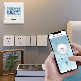 Thermostaat voor elektrische vloerverwarming