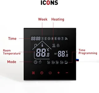 Thermostaat voor elektrische vloerverwarming