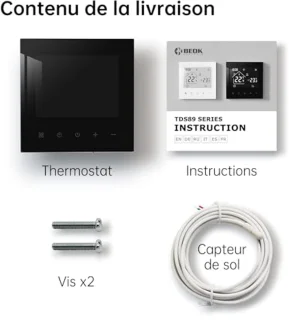 Thermostaat voor elektrische vloerverwarming