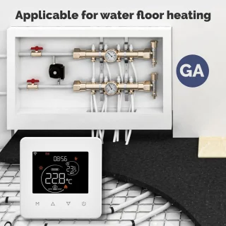 Thermostaat voor Elektrische Vloerverwarming