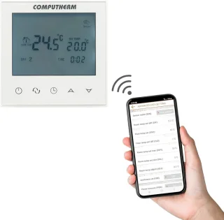 Thermostaat voor radiator- en vloerverwarming