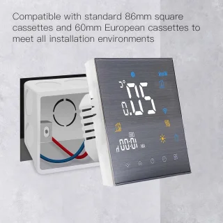 Thermostaat voor verwarming en airconditioning