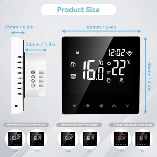 Thermostaat voor vloerverwarming
