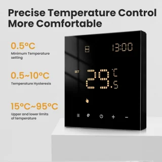 Thermostaat voor vloerverwarming en CV-ketel