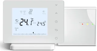Thermostaat voor vloerverwarming en gasverwarming