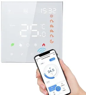 Thermostaat voor vloerverwarming en warmwater