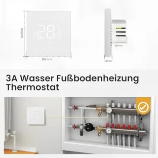 Thermostaat voor vloerverwarming
