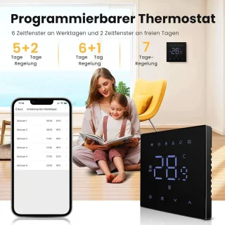 Thermostaat voor vloerverwarming