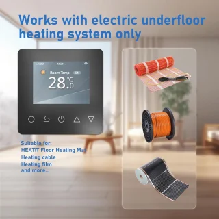 Thermostaat voor vloerverwarming