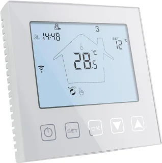 Thermostaat voor water- en vloerverwarming