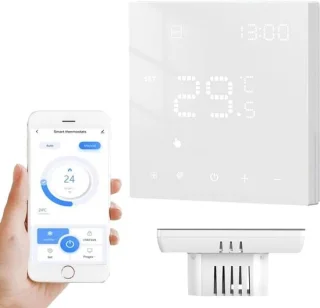 Thermostaat voor watergedragen vloerverwarming