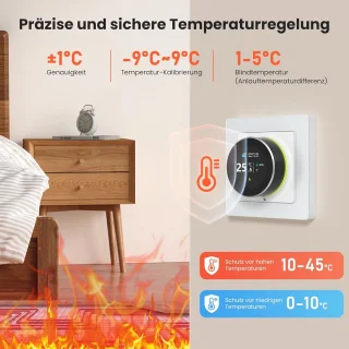 Thermostaat voor watervloerverwarming