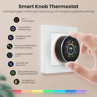 Thermostaat voor watervloerverwarming