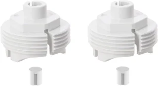 Thermostaatventiel adapter M30 wit
