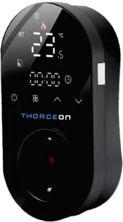 Thorgeon Digital Wi-Fi Thermostat Zwart