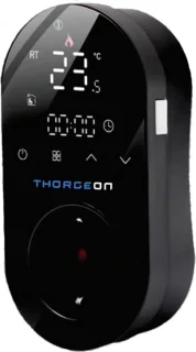 Thorgeon Digital Wi-Fi Thermostat Zwart