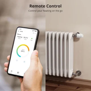 TRVZB Thermostatic Radiator Valve 2PCS Zigbee