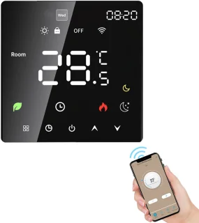 De Tuya Digitale Thermostaat voor Watervloerverwarming 3A in één oogopslag