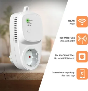 Tuya Draadloze Kamerthermostaat Set