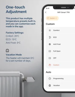 Tuya Radiatorthermostaat