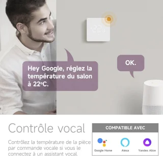 Tuya Slimme WiFi Thermostaat voor Ketelverwarming