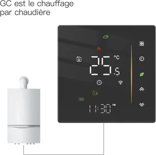 Tuya WiFi Thermostaat voor gasboiler