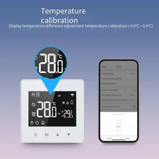 TUYA ZigBee Programmeermodule Thermostaat