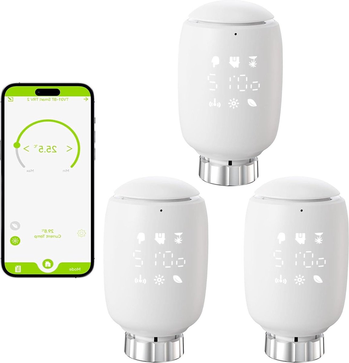 De Tuya Zigbee slimme radiatorthermostaat in één oogopslag