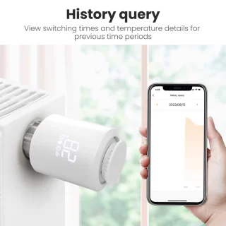Tuya ZigBee TRV06 Radiator Thermostaat 3PCS