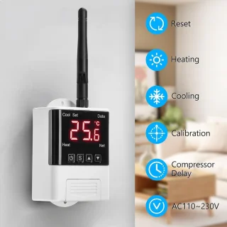 Universeel Digitale Temperatuurregelaar AC 110-230V