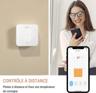 Wat vinden we goed aan de Universeel WLAN-thermostaat voor airco & luchtwarmtepompen