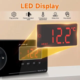 Universele Digitale Temperatuurregelaar 220V