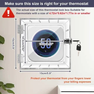 Universele Thermostaat Beveiligingsbox