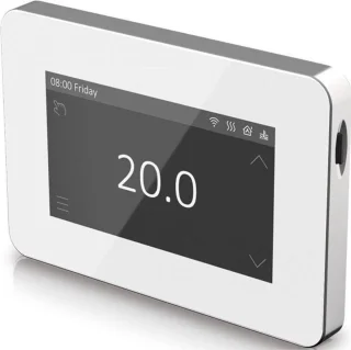 V1 Pro Touch Wifi Elektrische Vloerverwarming Thermostaat Wit
