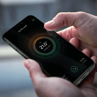 Vaillant VRT380F klokthermostaat en myVAILLANT connect 940F internetmodule