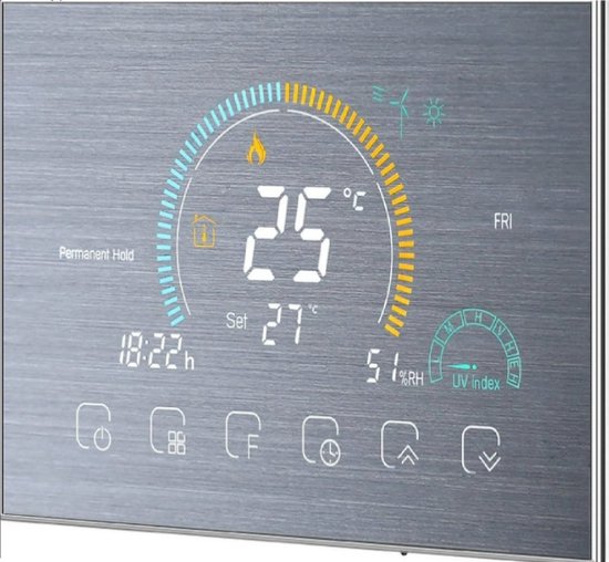 Velox Slimme WiFi Kamerthermostaat Zilver review