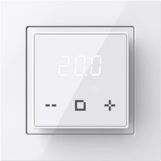 VH Control Notos digitale inbouwthermostaat wit