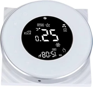 Vloerverwarming thermostaat zwart