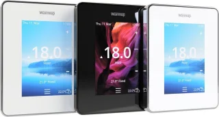 Warmup 6iE Smart Wifi Thermostaat Onyx Black