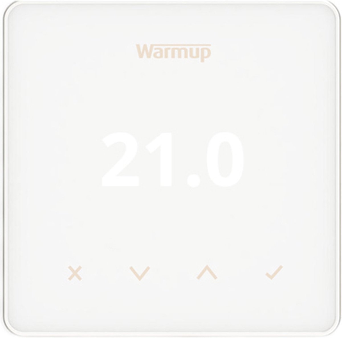 De WARMUP Element WiFi thermostaat wit in één oogopslag
