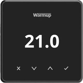 WARMUP Element WiFi thermostaat zwart