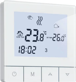 Weekthermostaat voor waterverwarming