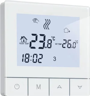 Weekthermostaat voor waterverwarming