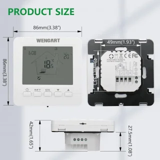 Wengart WG02B05 thermostaat