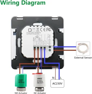 Wengart WG02B05 thermostaat