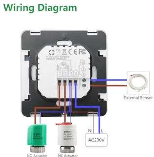 Wengart WG02B05 verwarmingsthermostaat