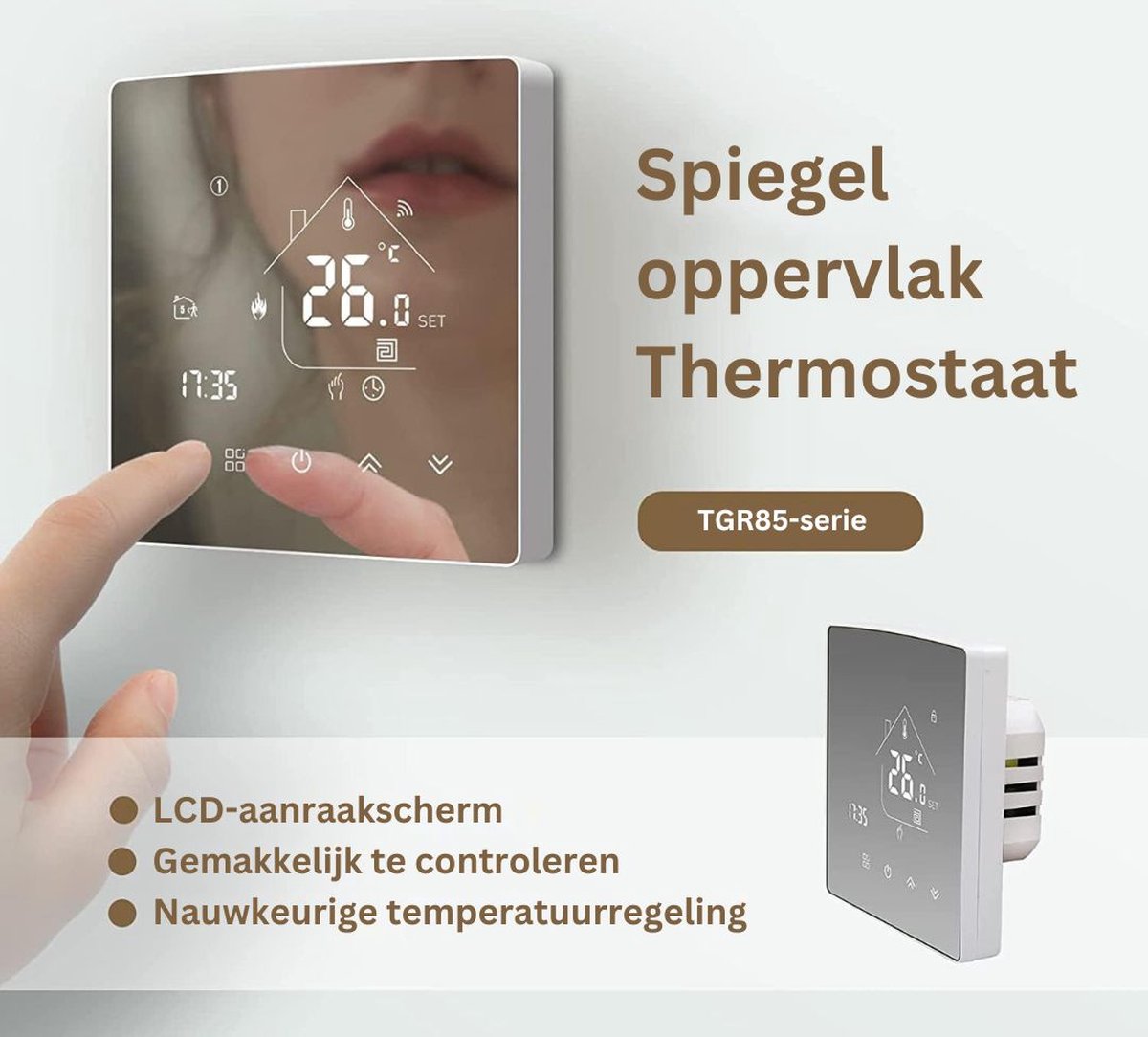 Wat vinden we goed aan de White-label Wifi Thermostaat CV Wit