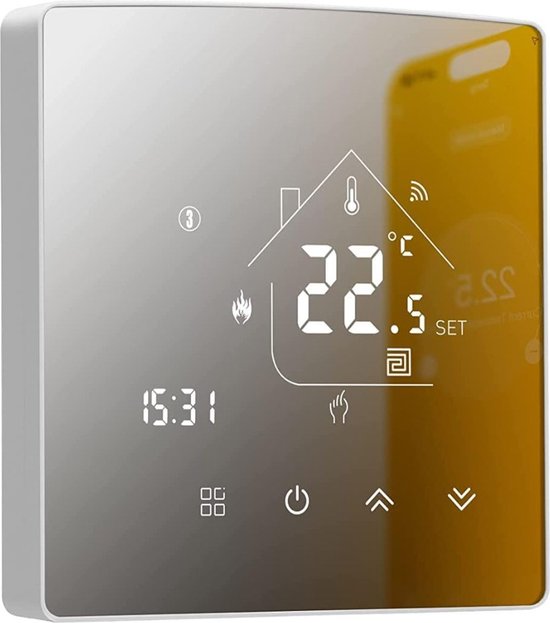 White-label Wifi Thermostaat CV Wit review