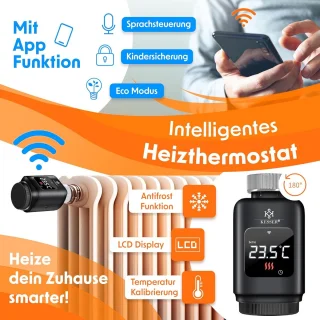 WiFi Radiatorthermostaat