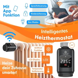 WiFi Radiatorthermostaat